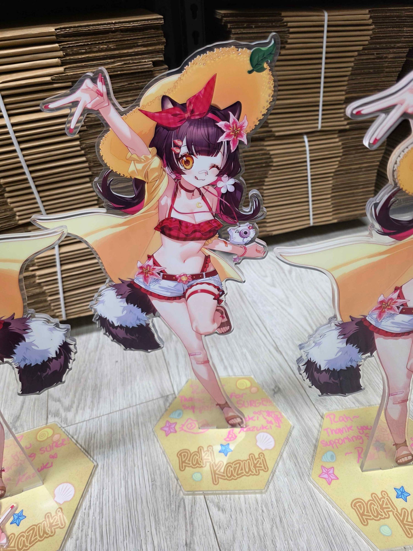 Surge : 1 of 2 Raki - SIGNED Mega Standee