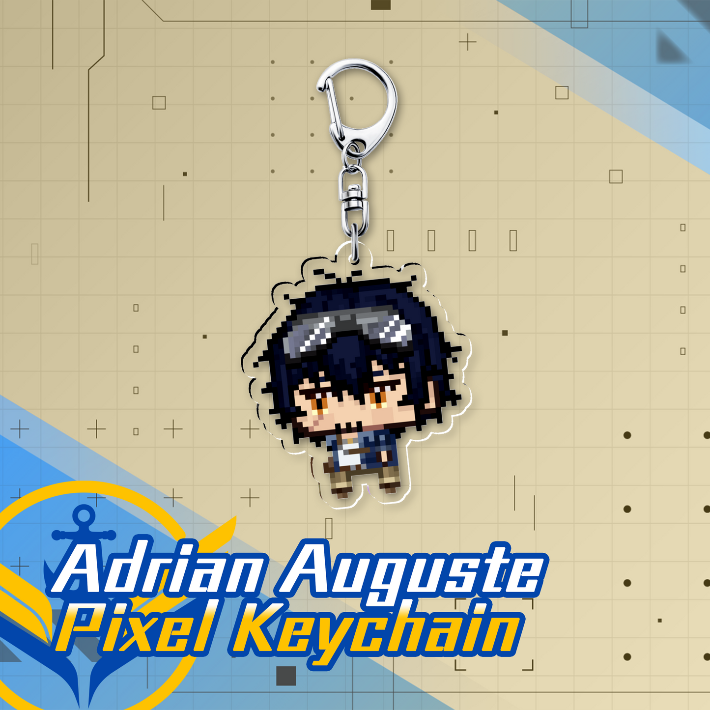 VFleet Project : Little Pixel Acrylic Keychains