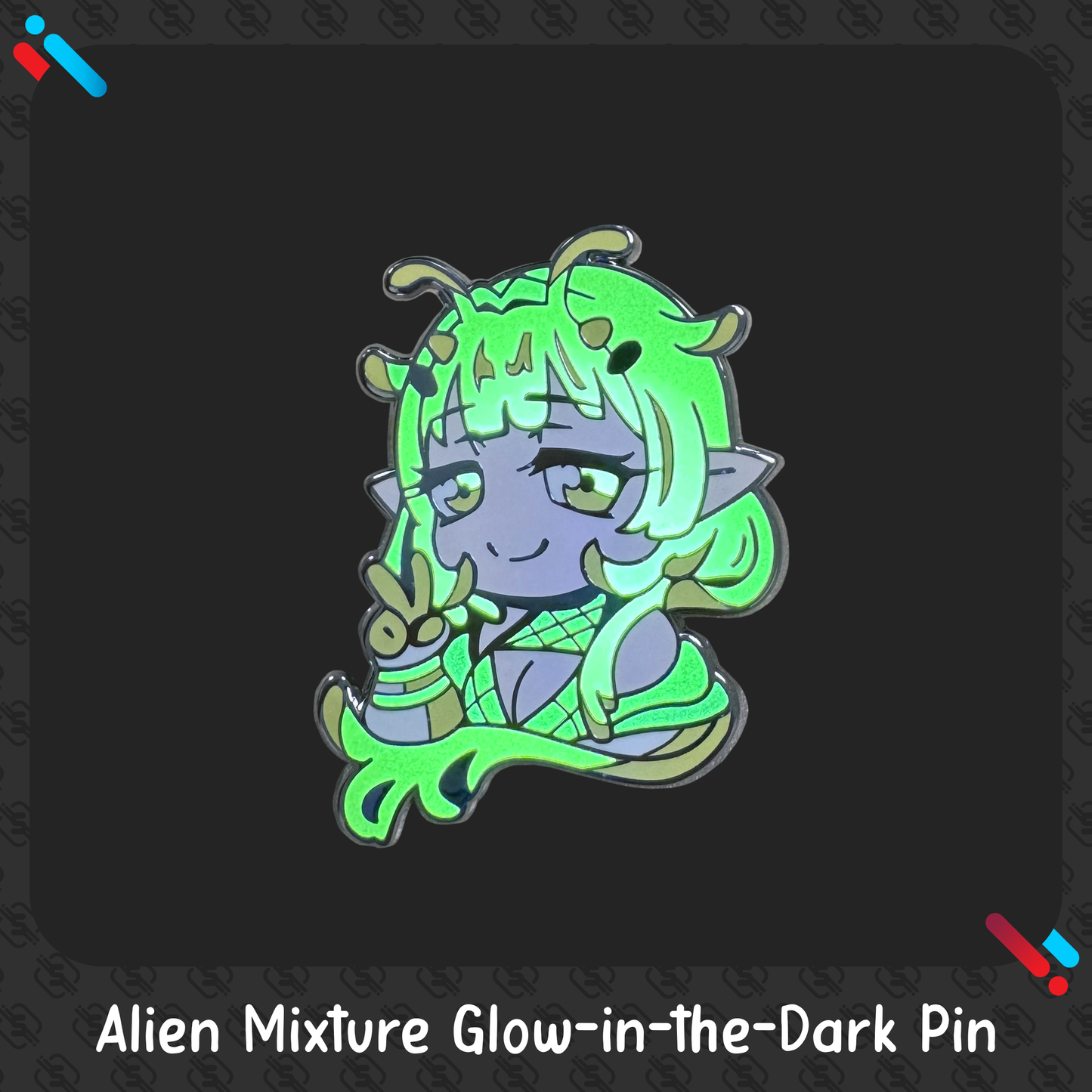 Alien Mixture :  Enamel Pin