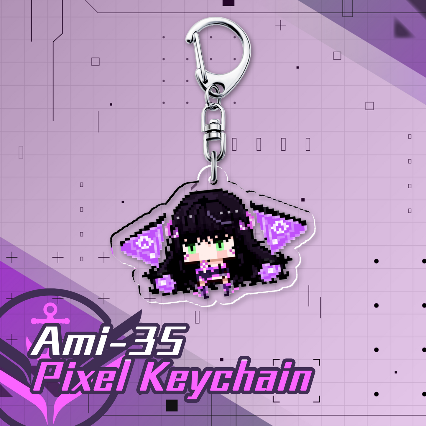 VFleet Project : Little Pixel Acrylic Keychains
