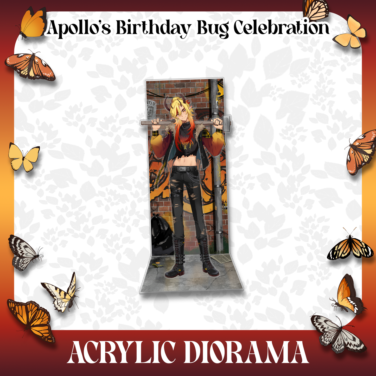 Apollo Bugman : Acrylic Diorama