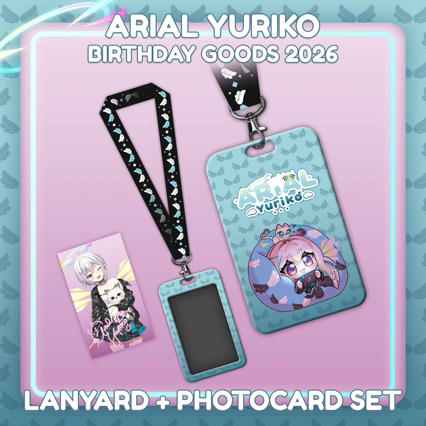 Arial Yuriko : Lanyard and Photocard Set