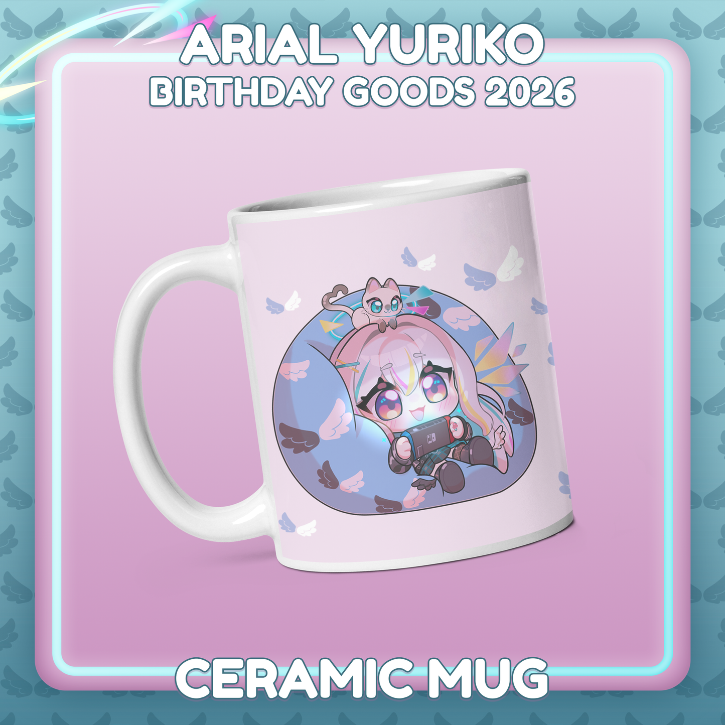 Arial Yuriko : Ceramic Mug