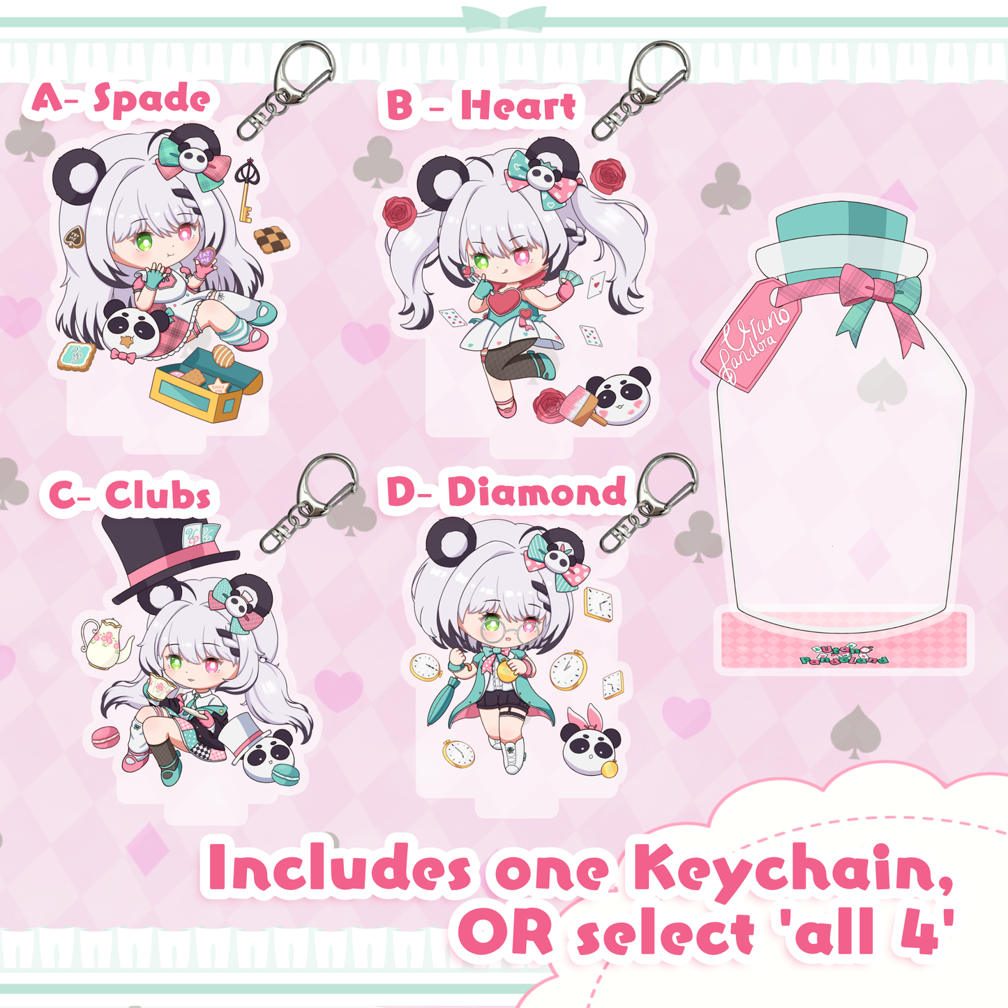 Utano Pandora : Acrylic Diorama Keychain & Standee