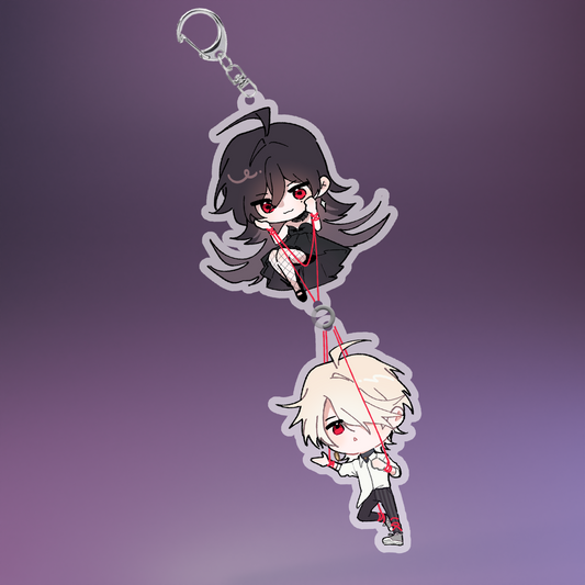 Beyond Blood : Acrylic Linking Keychain