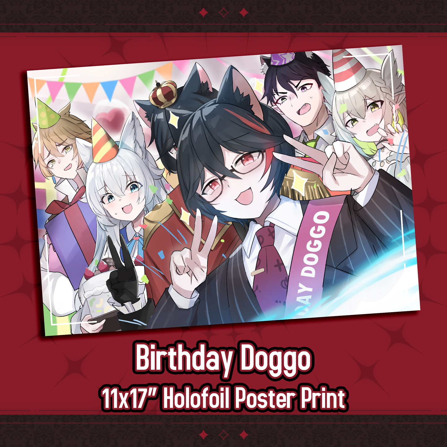 Merryweather : Birthday Print