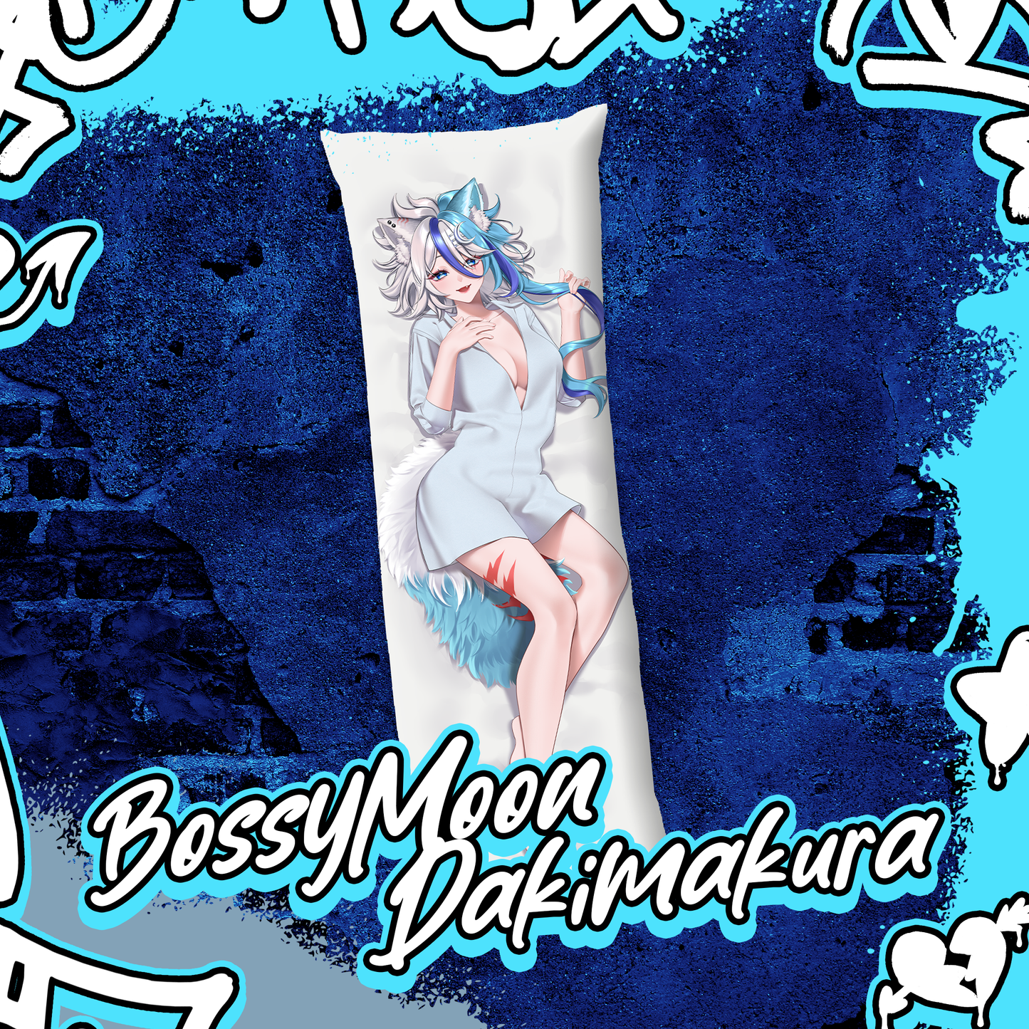 BossyMoon : Dakimakura Pillowcase
