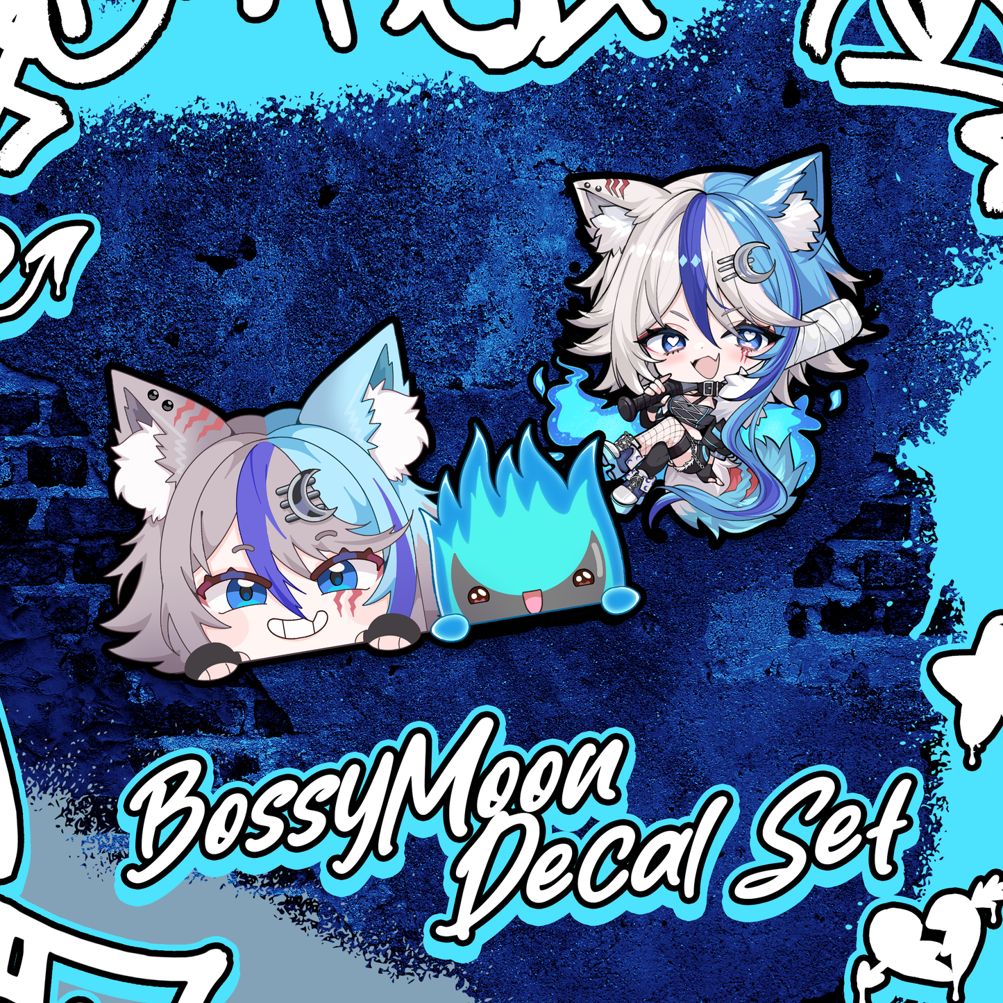 BossyMoon : Decal Set