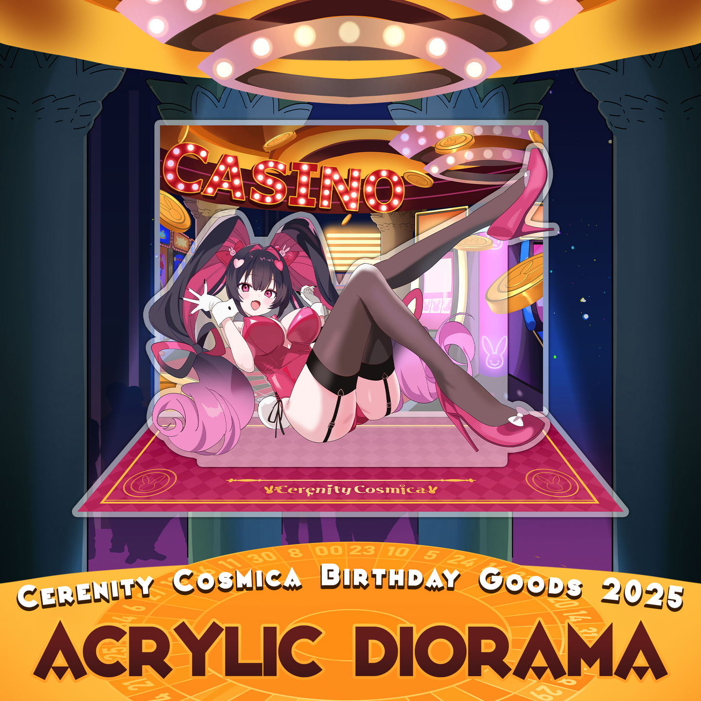 Cerenity Cosmica : Acrylic Diorama