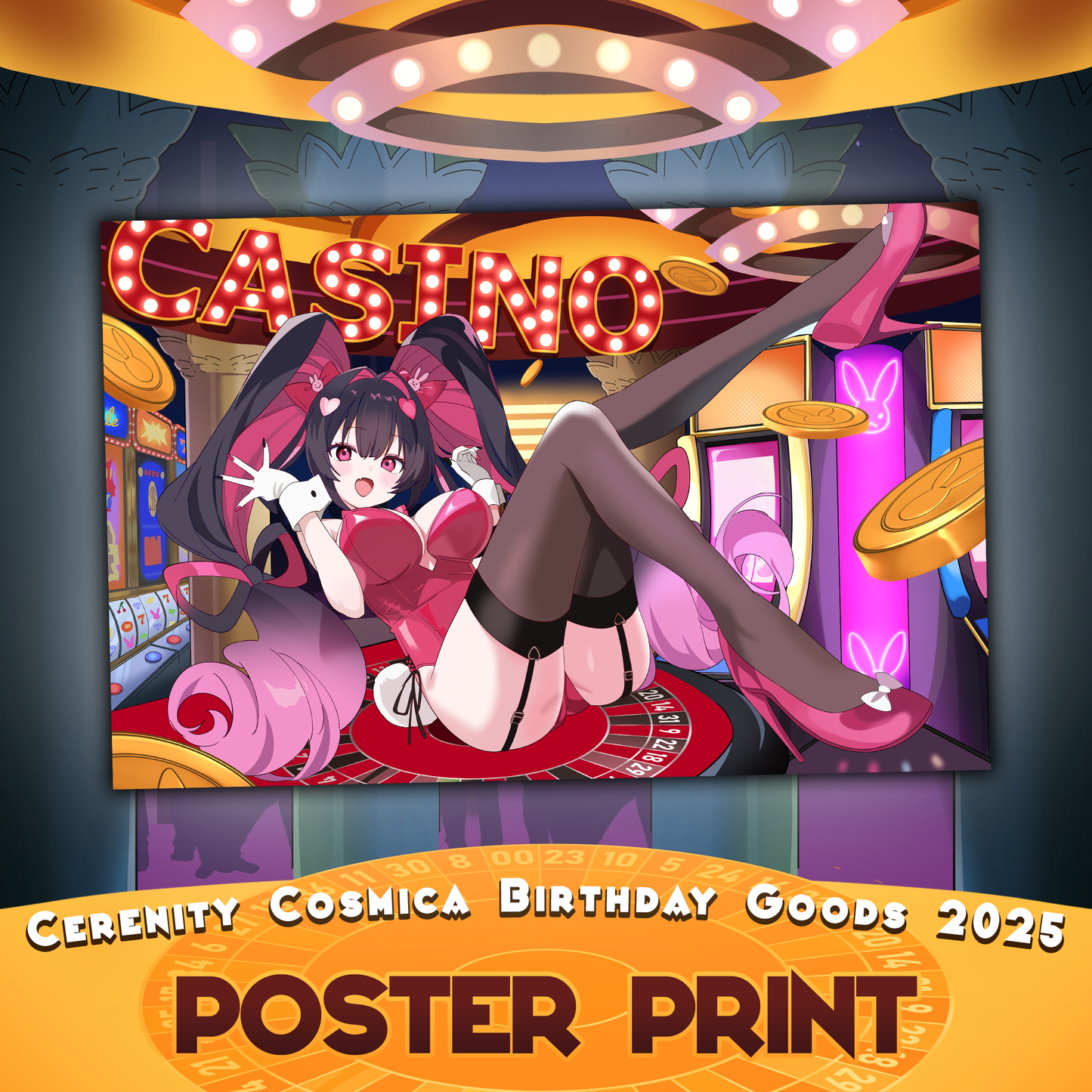 Cerenity Cosmica : 11x17" Poster Print