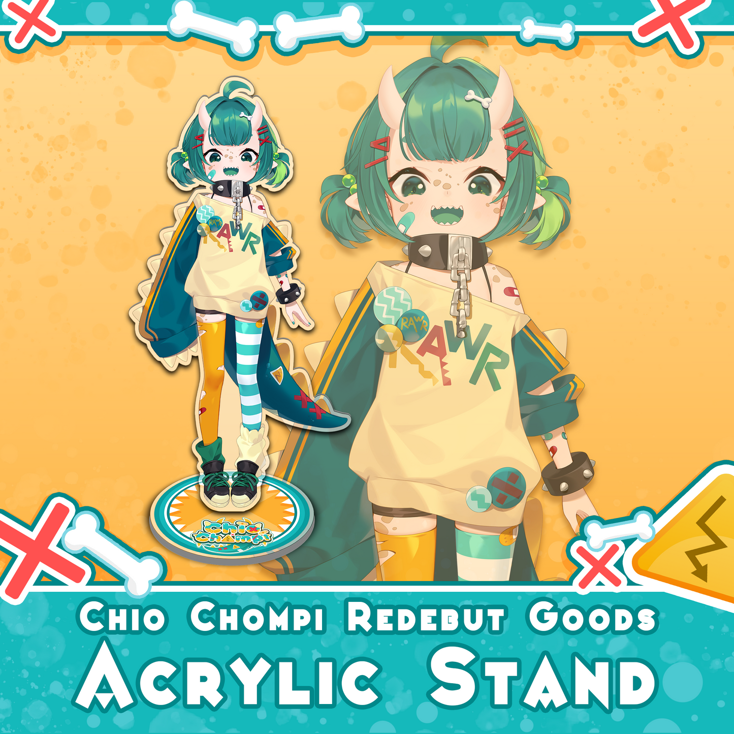 Chio Chompi: Acrylic Standee