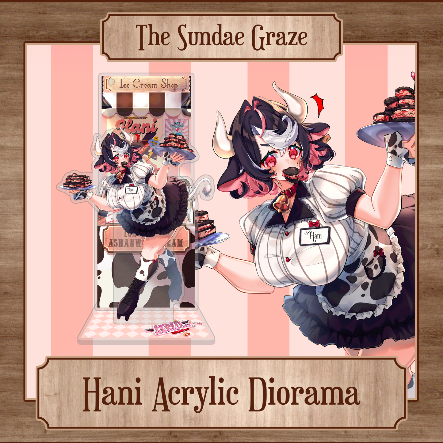 Hani Hanwoo : Sundae Graze Diorama
