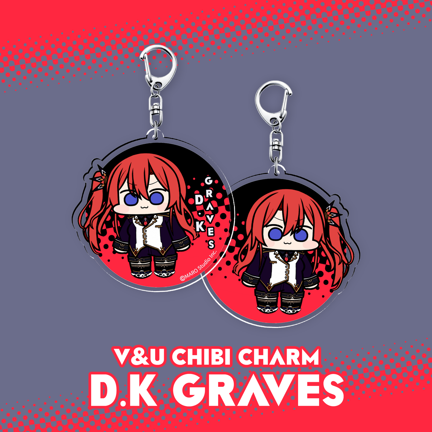 V&U : V&U Chibi Keychains