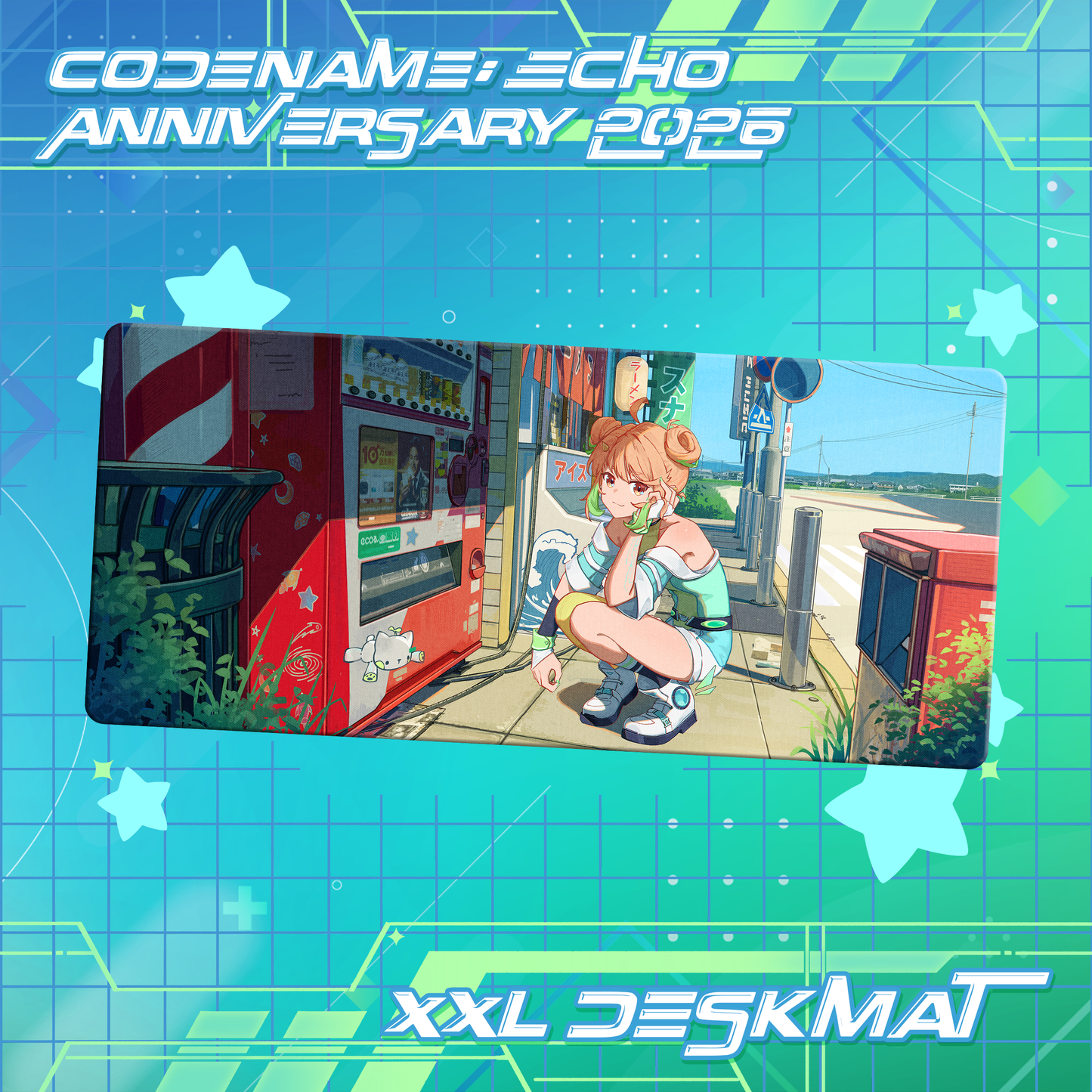 Codename: Echo : XXL Desk Mat