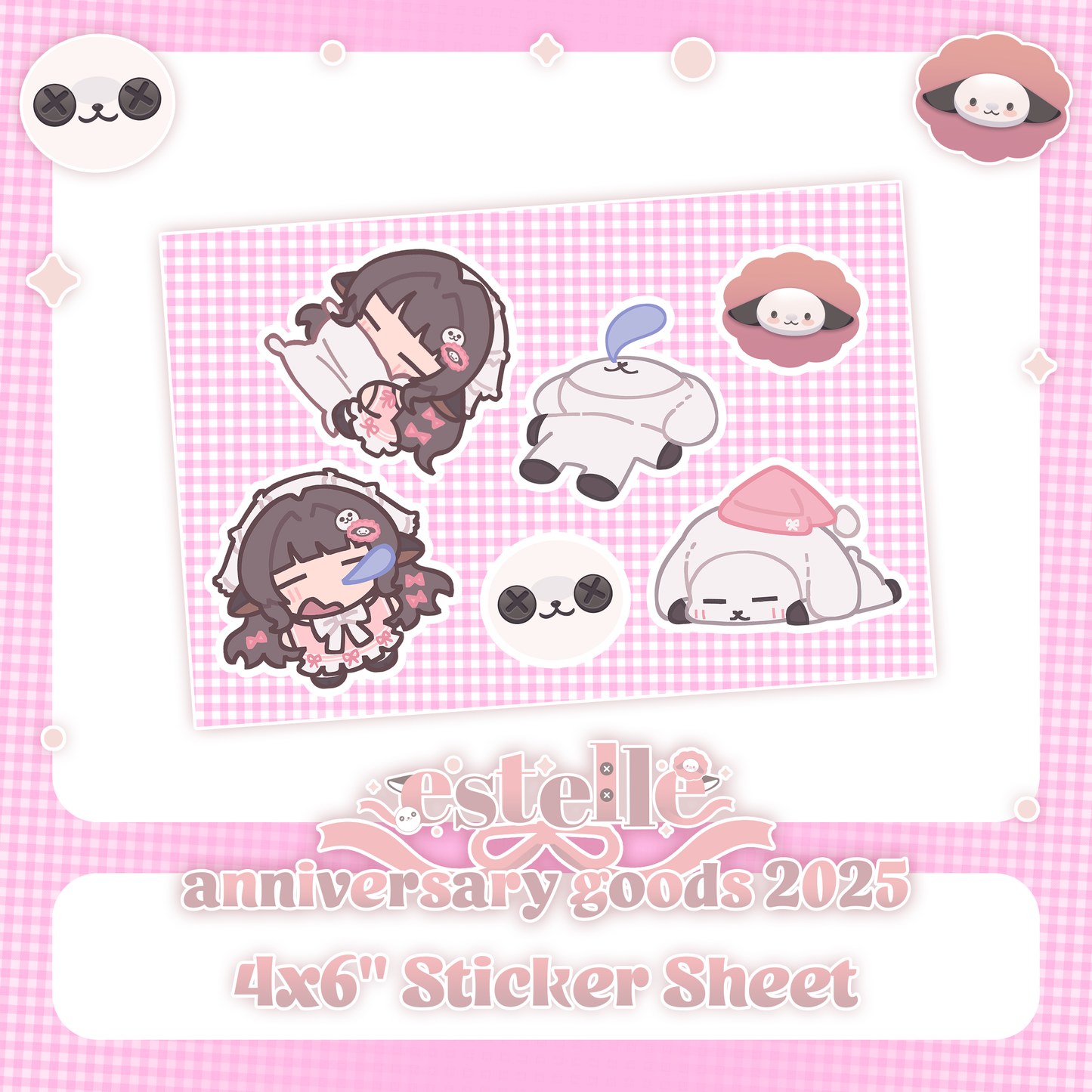 Estelle : Sticker Sheet