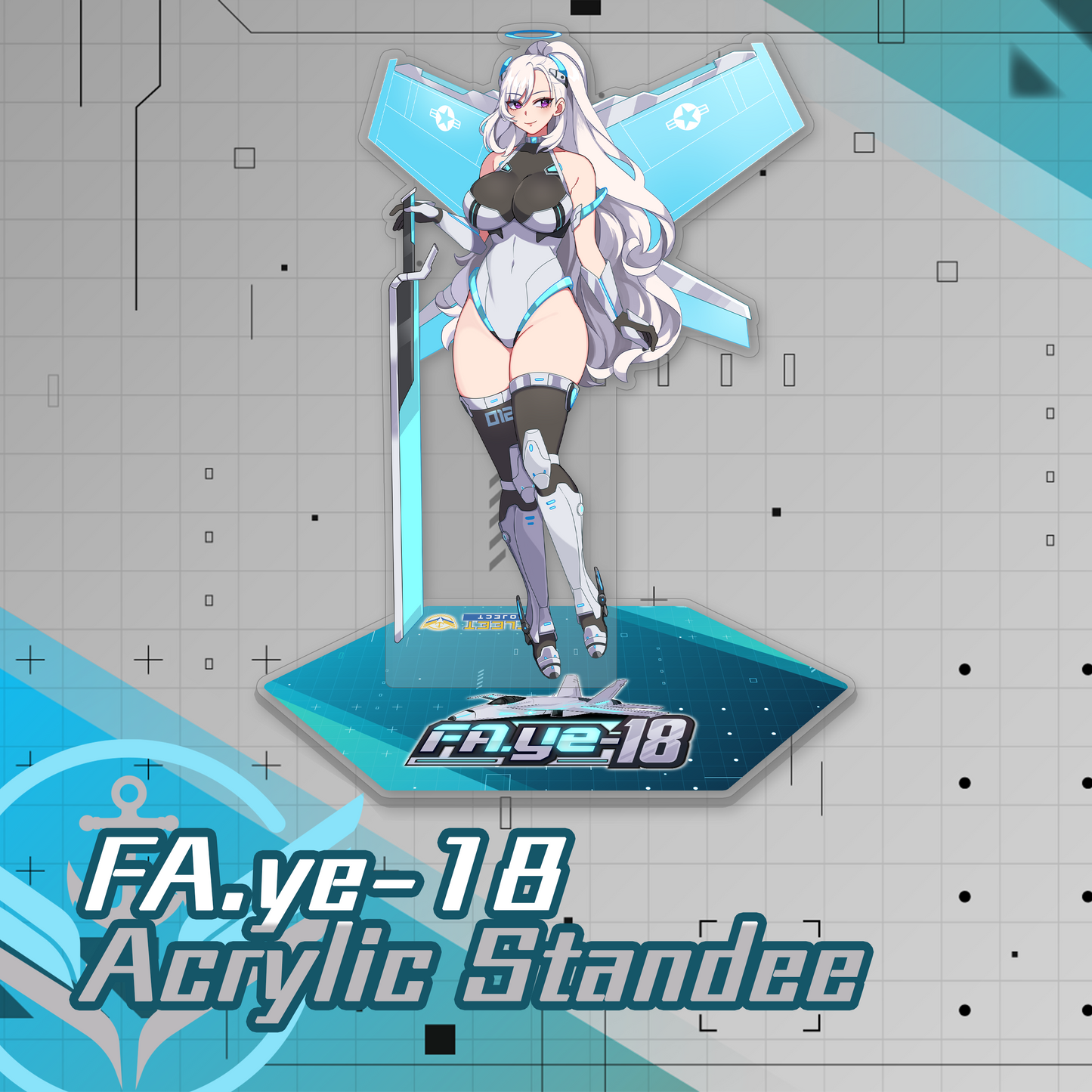 VFleet Project : FA.ye-18 Acrylic Standee