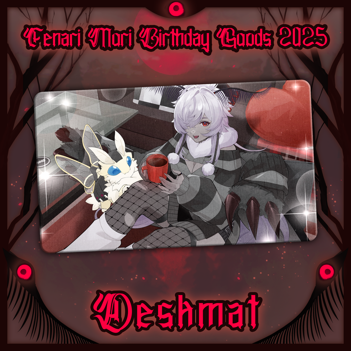 Fenari Mori : 35x60cm Deskmat