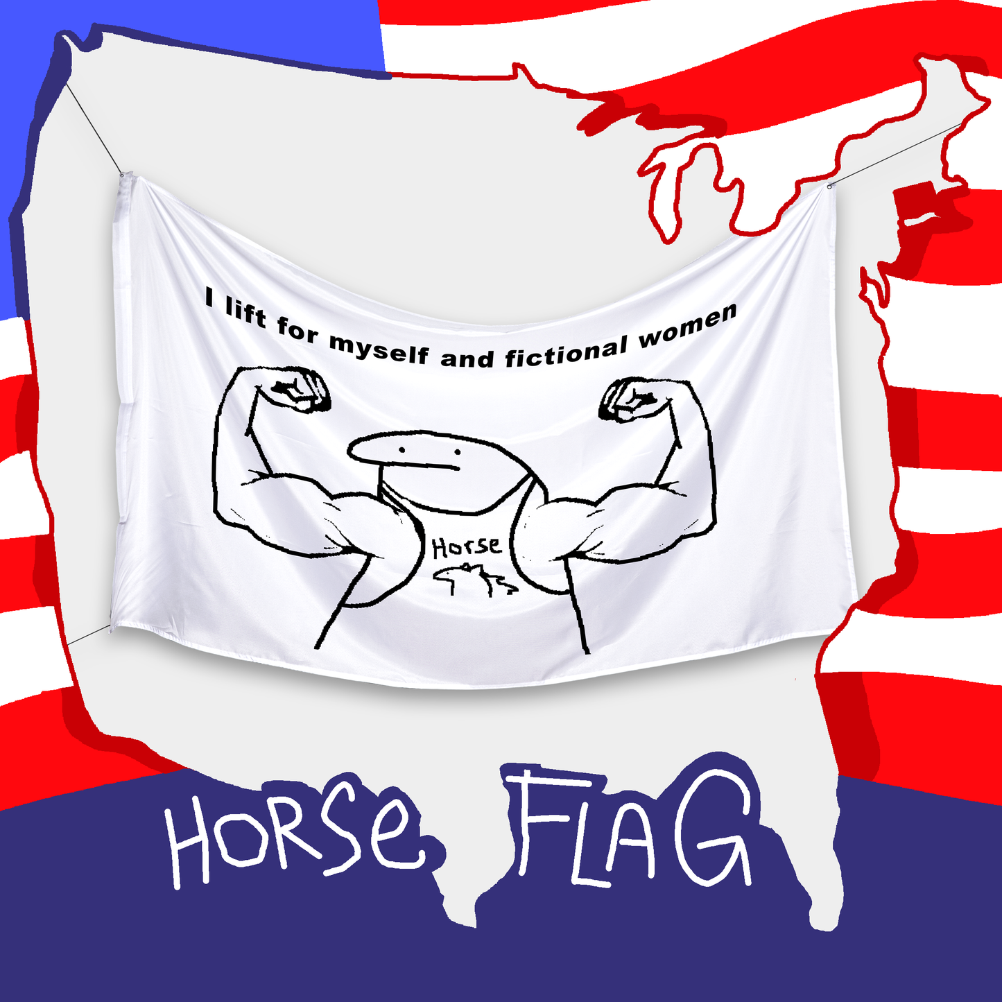 florkofcows : Horse Flag