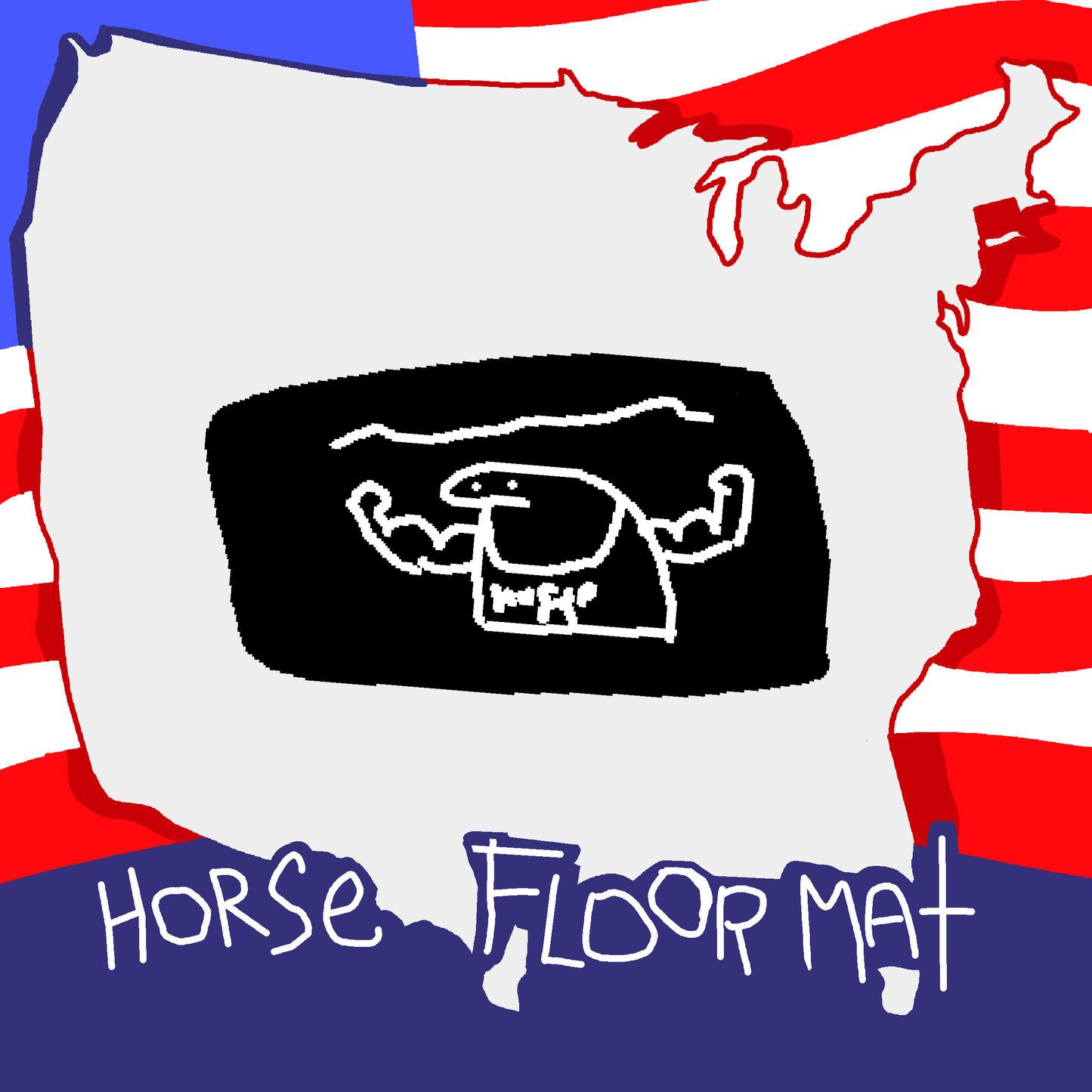 florkofcows : Horse Floormat