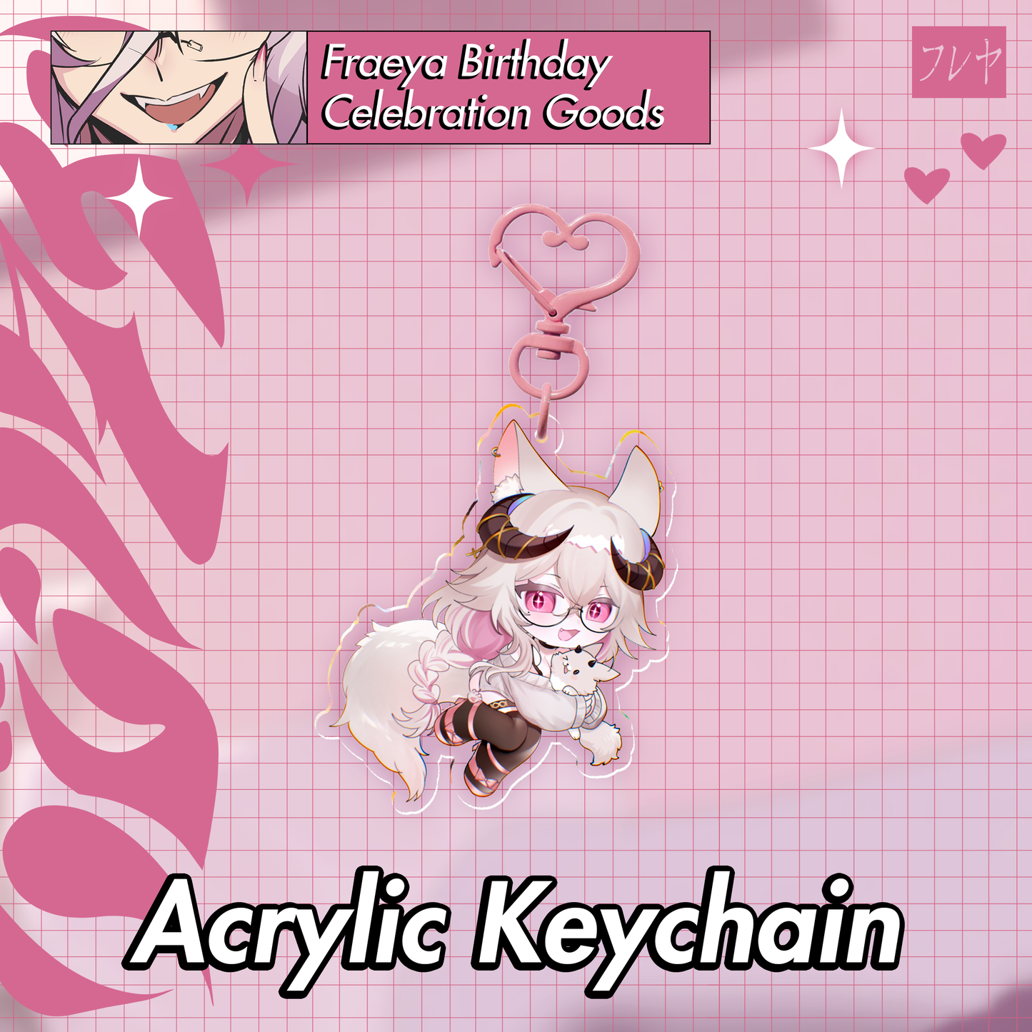 Fraeya : Chibi Keychain