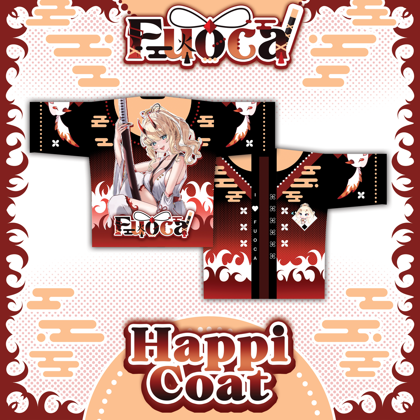Fuoca : Happi Coat