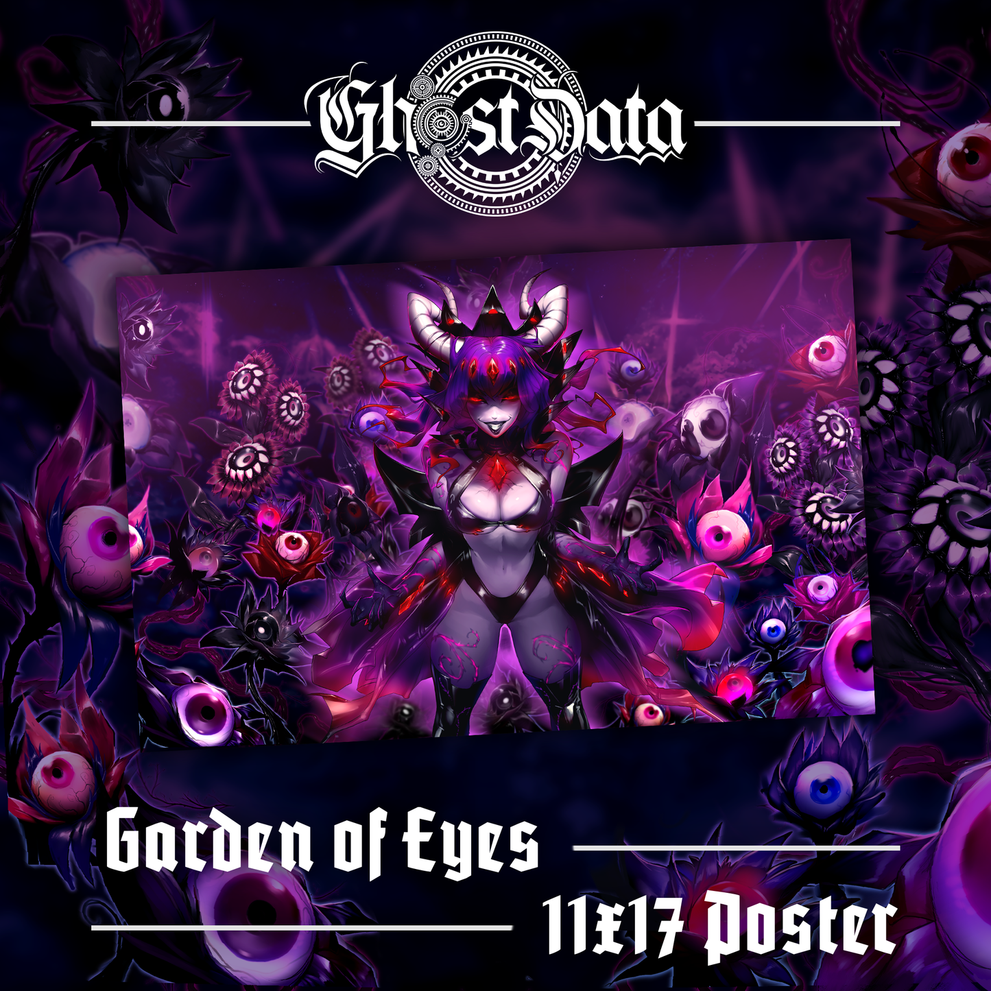 GHOST DATA : Garden of Eyes Poster