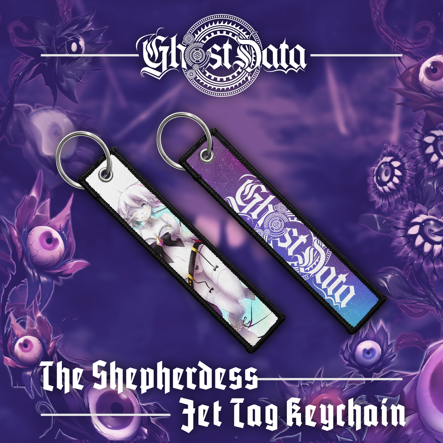 GHOST DATA : The Shepherdess Jet Tag Keychain