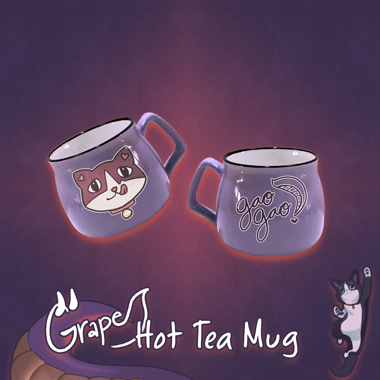 Grape : PeePeeHead Tea Mug
