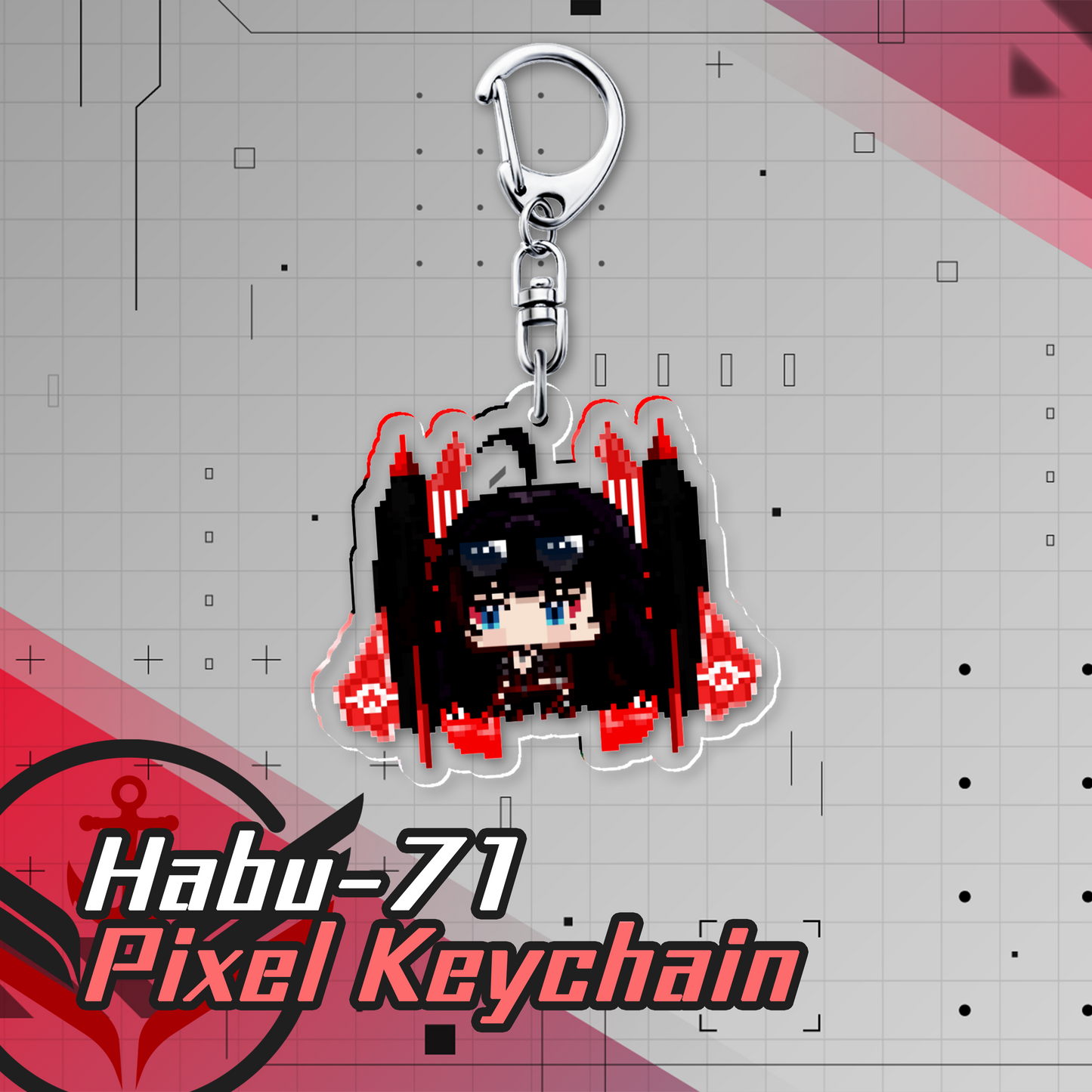 VFleet Project : Little Pixel Acrylic Keychains