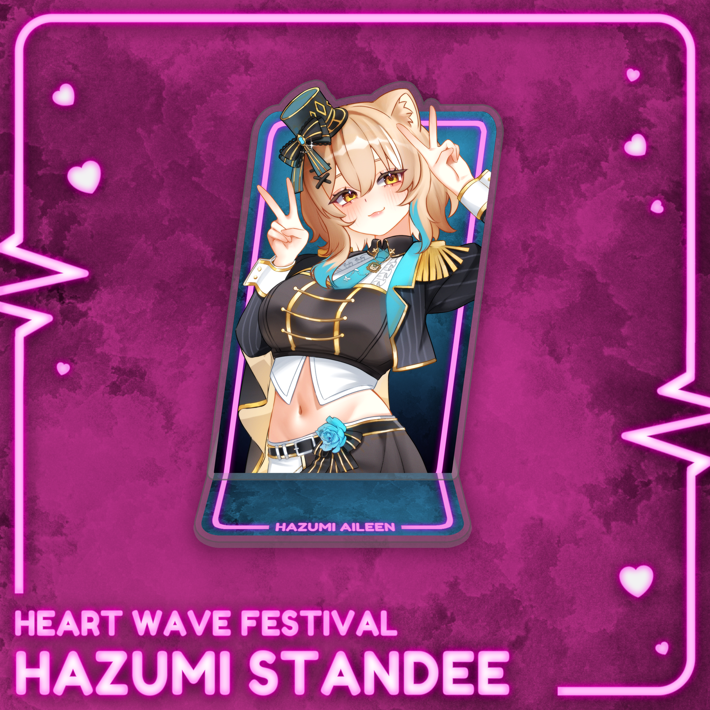 Hazumi Aileen : HeartWAVE Standee