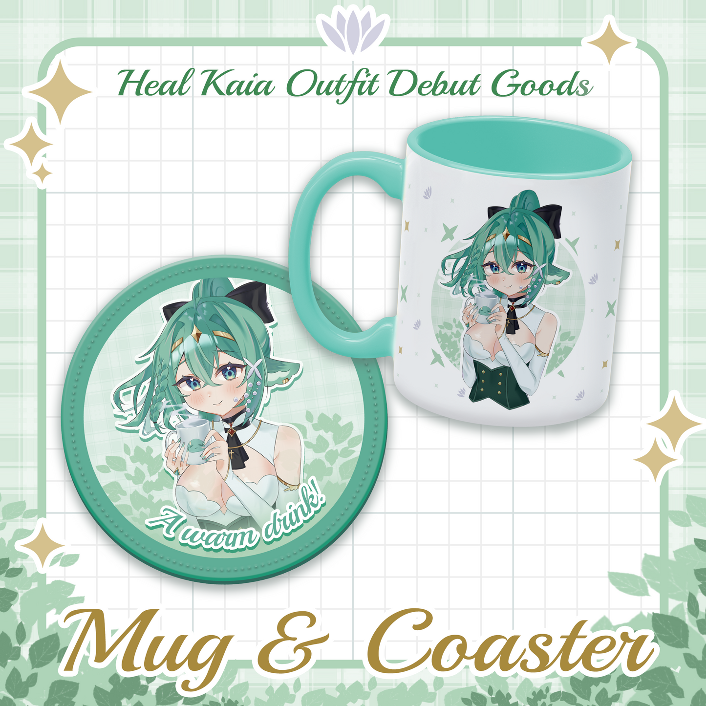 Kaia : Mug & Coaster Set
