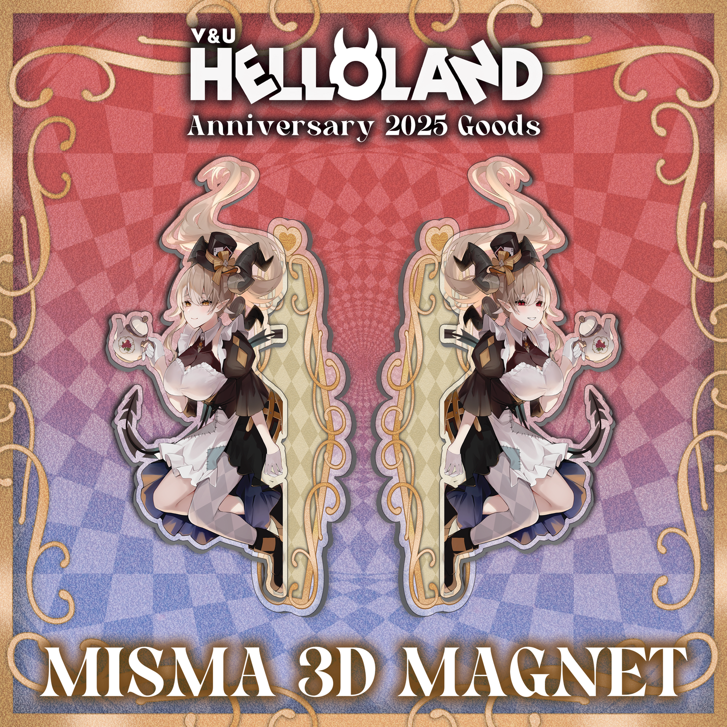 Hello Land : 3D Magnet Set