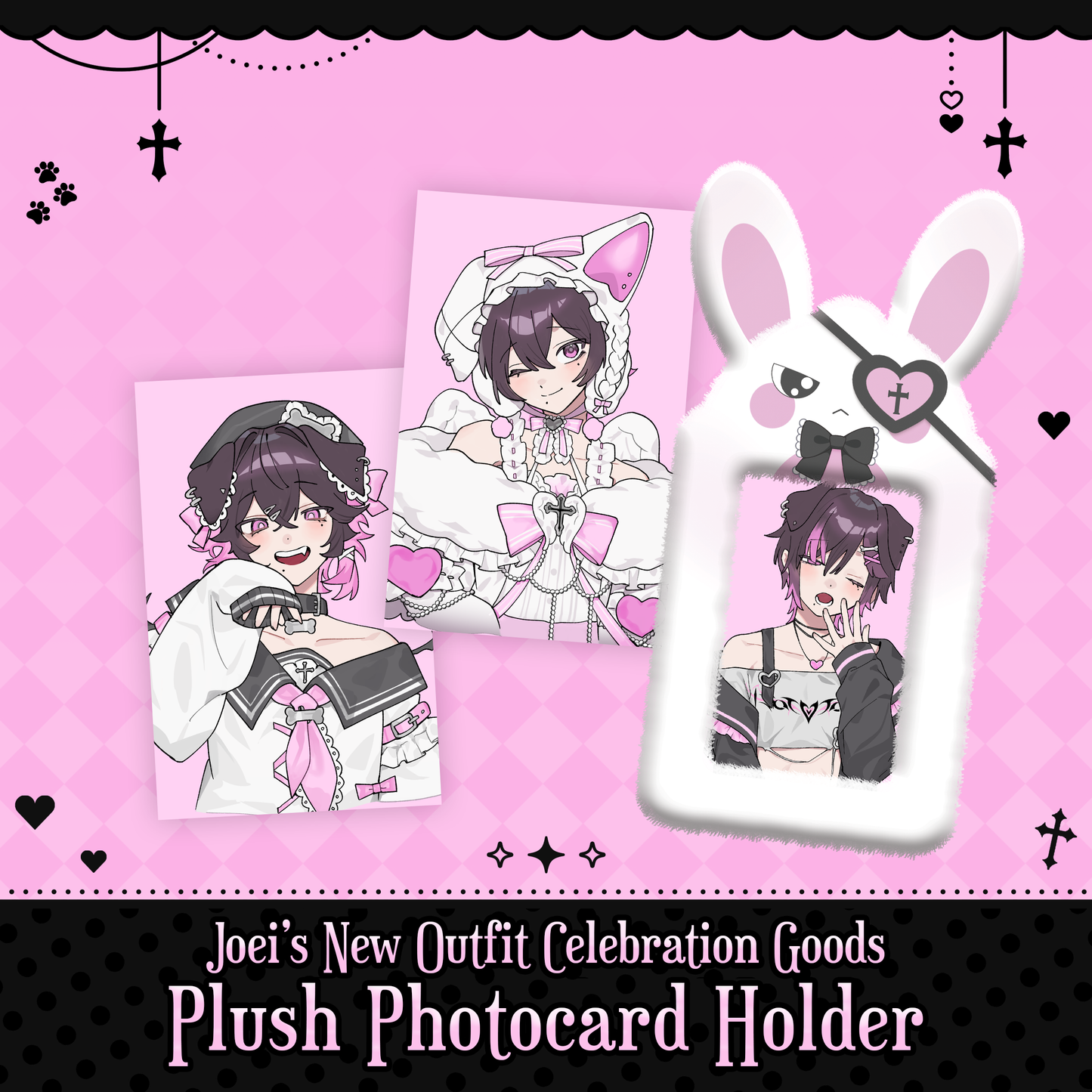 Joei Wanko : Plush Photocard Holder