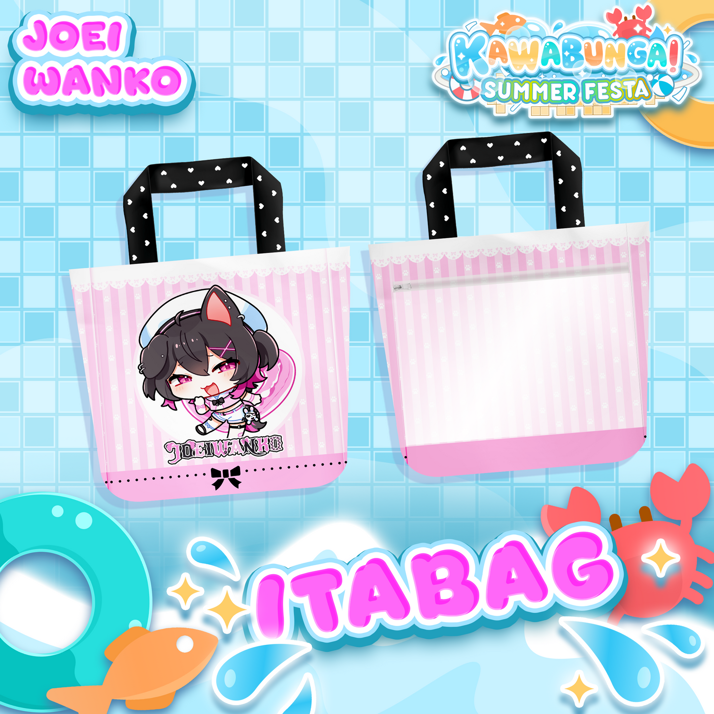 Joei Wanko : Itabag Tote Bag