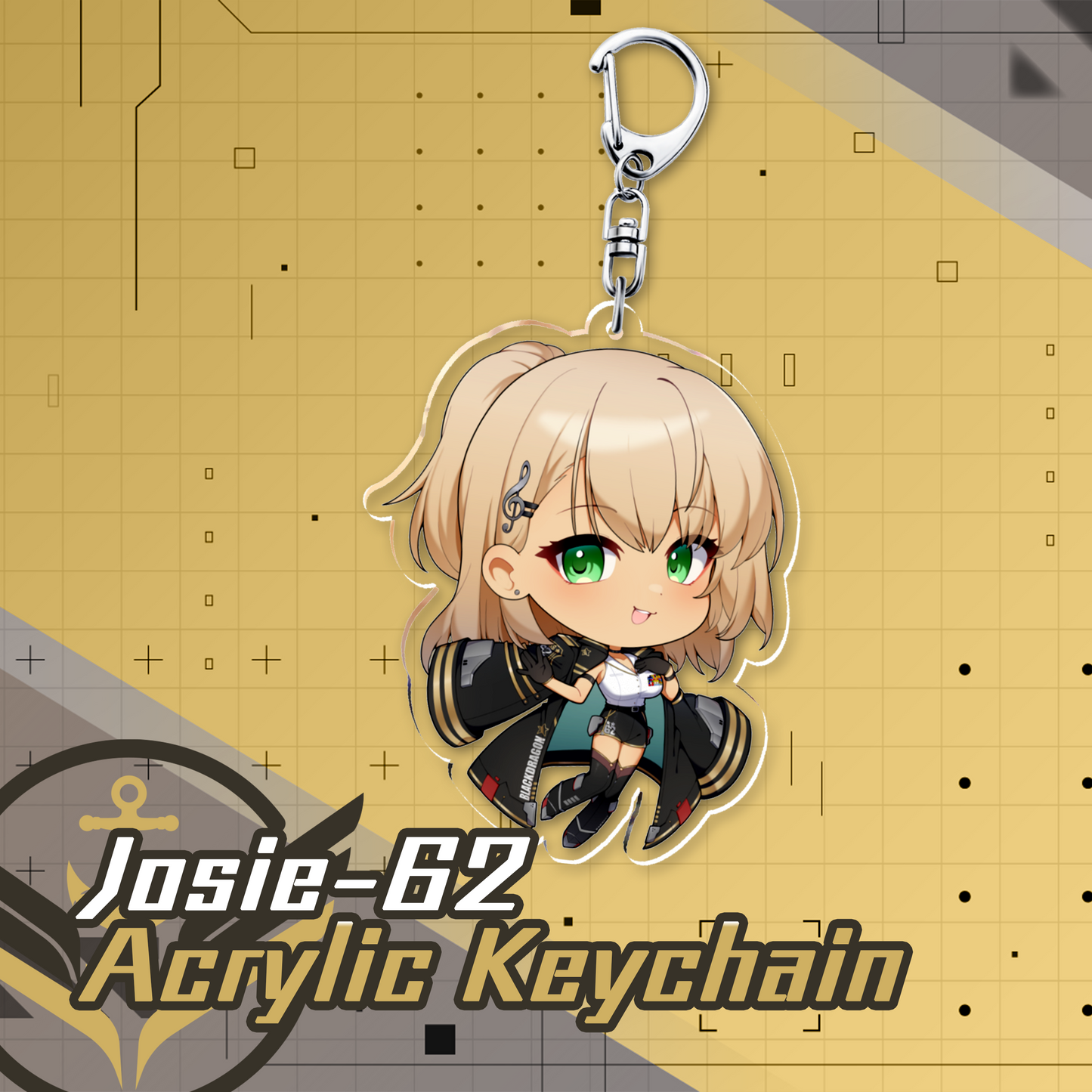 VFleet Project : Josie-62 Acrylic Keychain