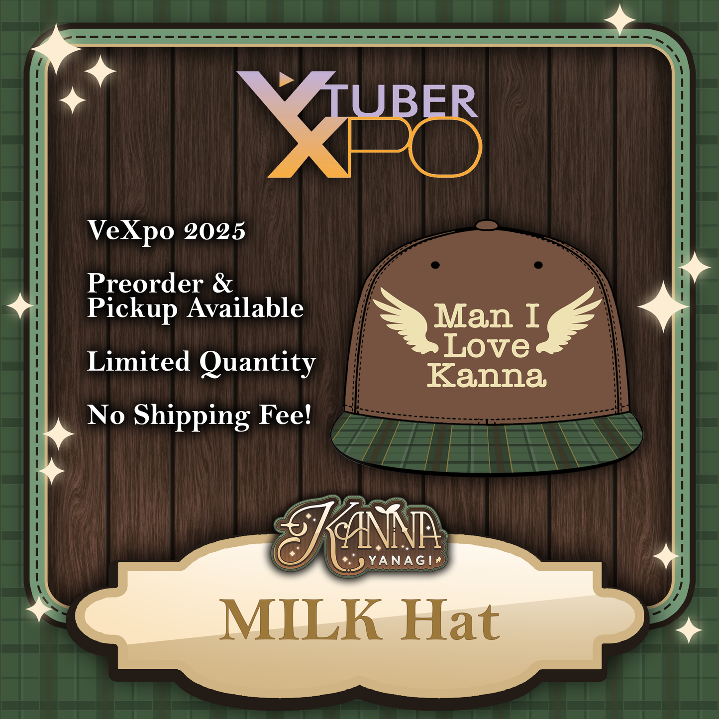 Kanna Yanagi : MILK Hat (VEXPO PICKUP)
