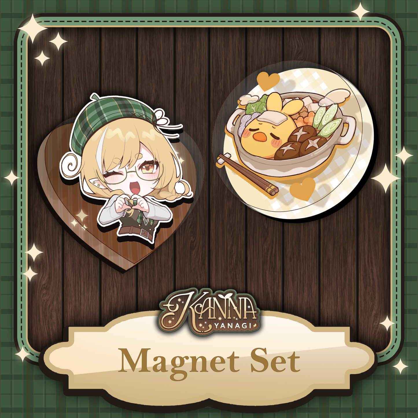 Kanna Yanagi : Magnet set
