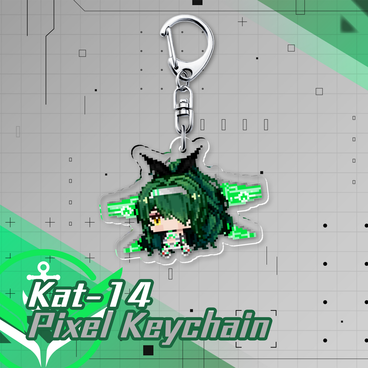 VFleet Project : Little Pixel Acrylic Keychains