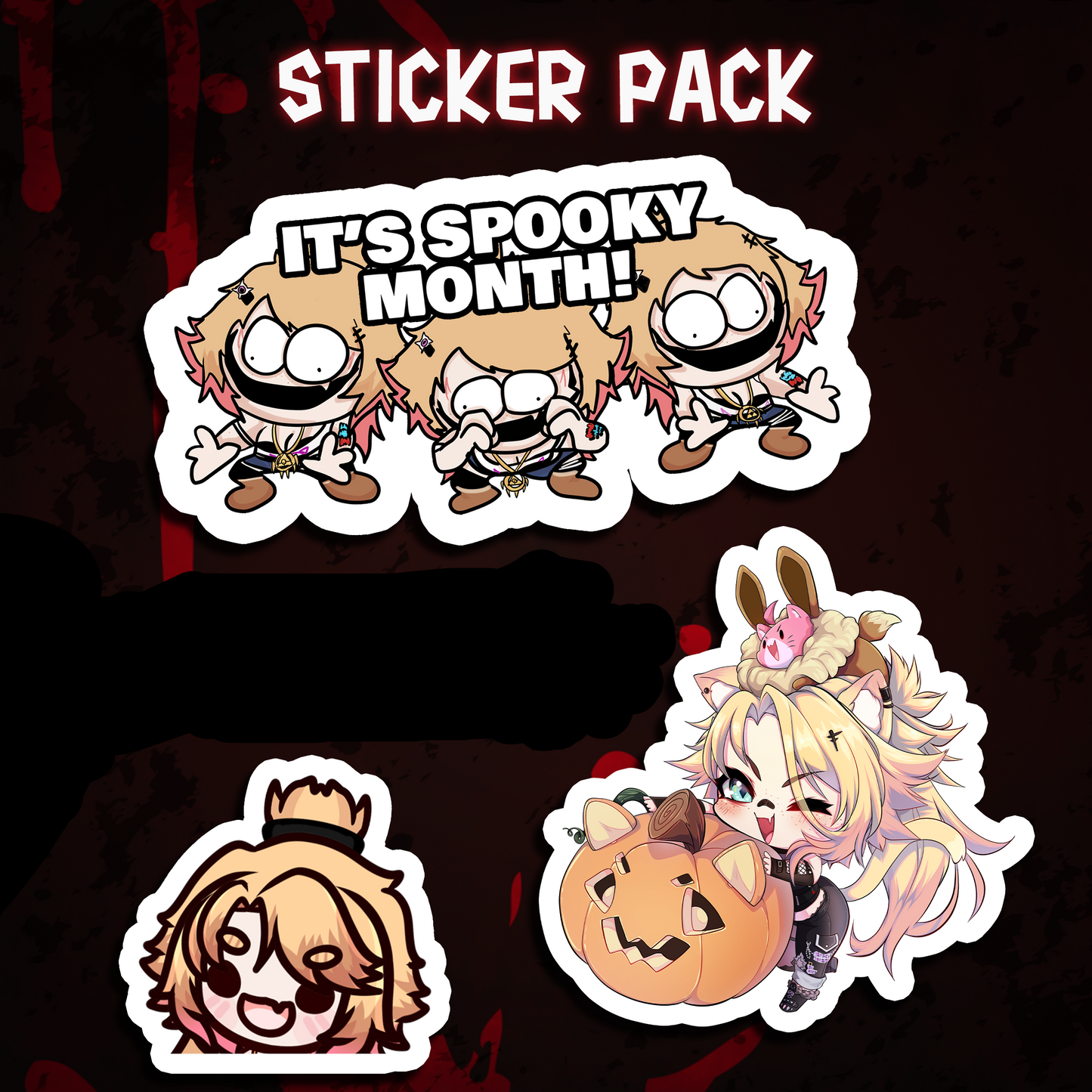ObKatieKat : Halloween Stickers