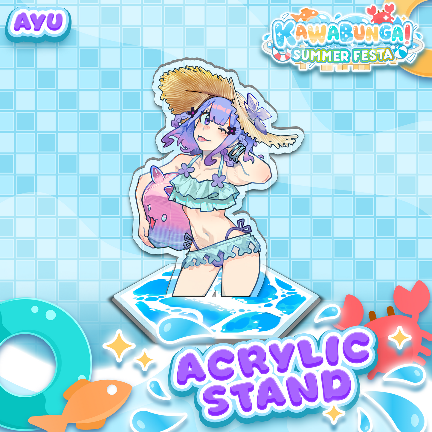 Ayu : Kawabunga Standee