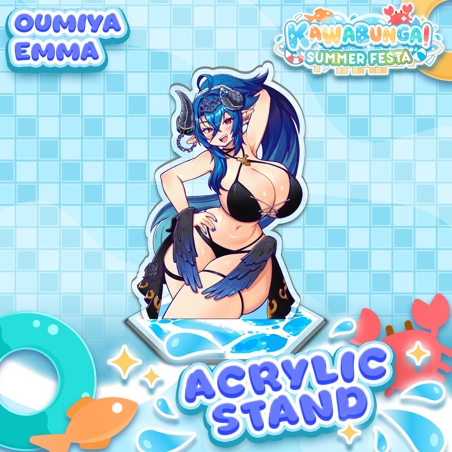 Oumiya Emma : Kawabunga Standee