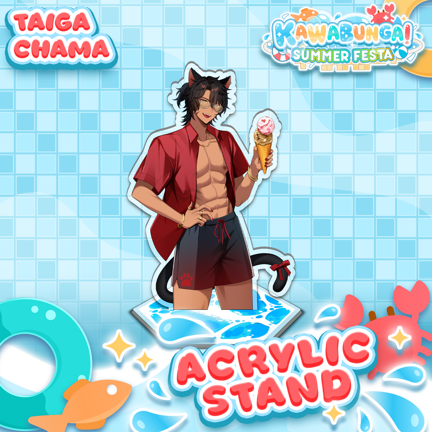 Taiga Chama : Kawabunga Standee