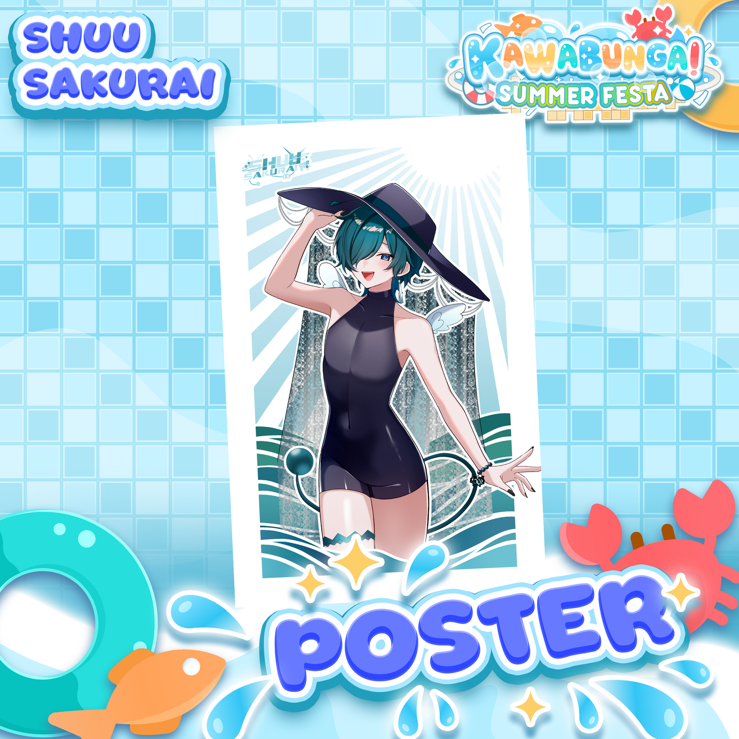 Shuu Sakurai : Kawabunga Poster
