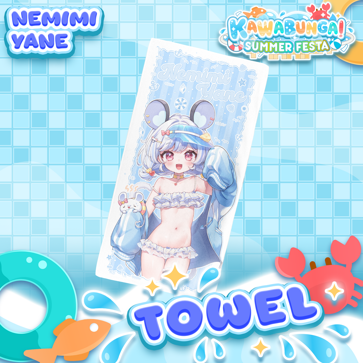 Nemimi Yane : Towel