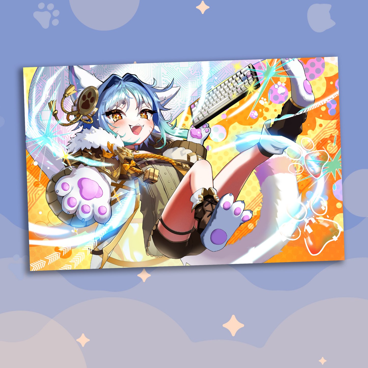 Keydget : Foil Poster