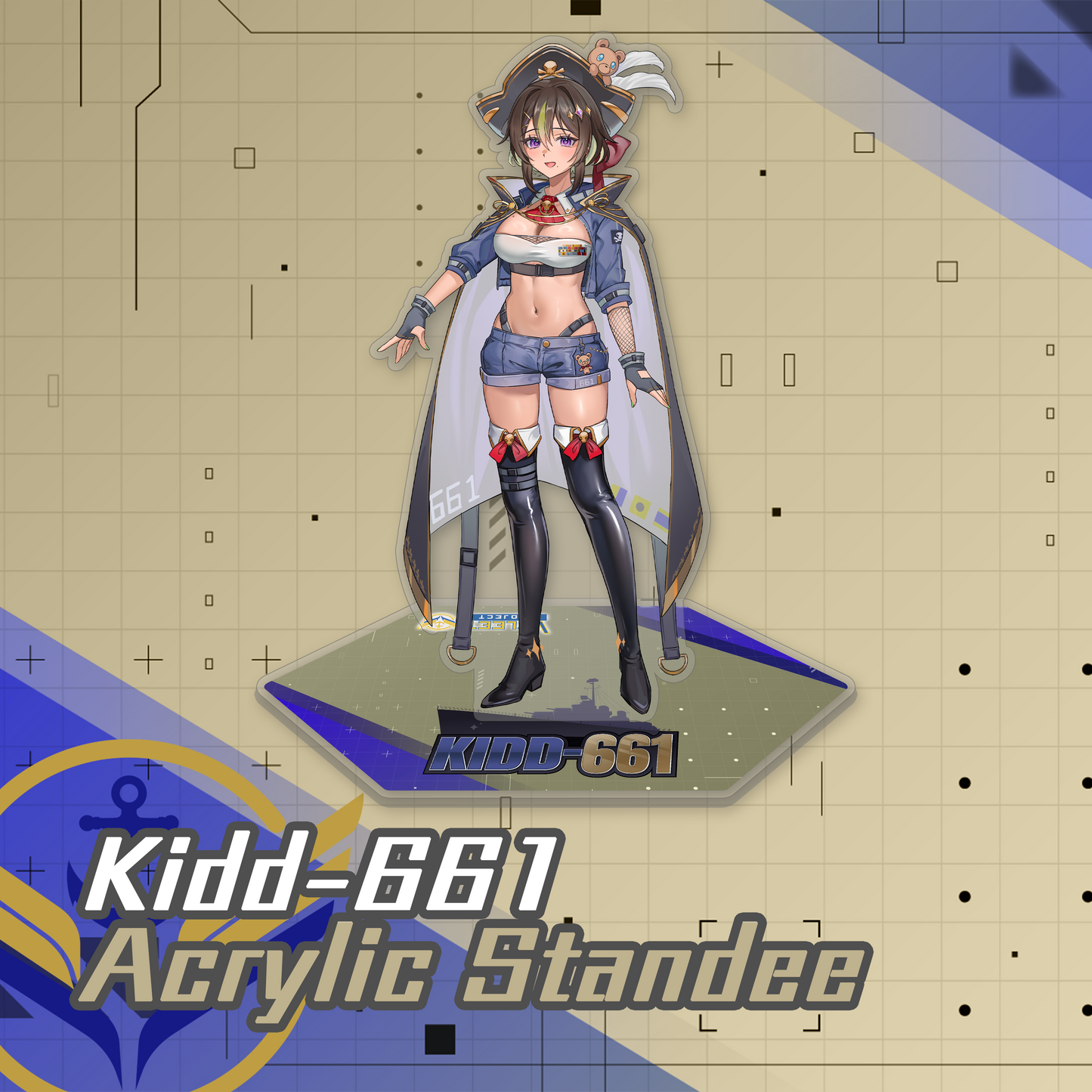 VFleet Project : Kidd-661 Standee