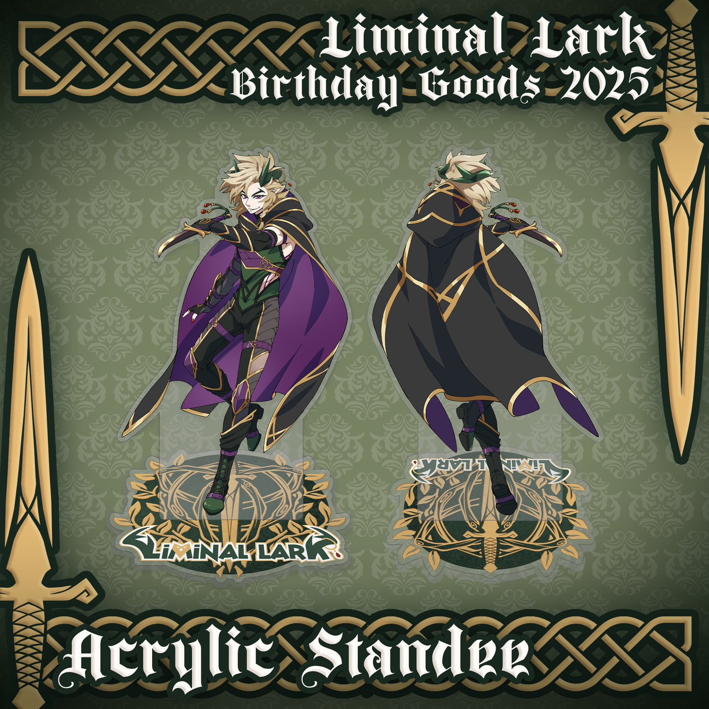 Liminal Lark : Acrylic Standee