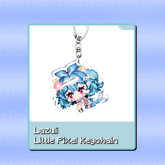 Lazuli : Little Pixel Keychain