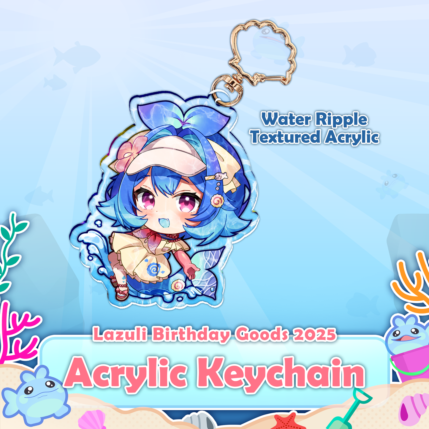 Lazuli : Acrylic Keychain