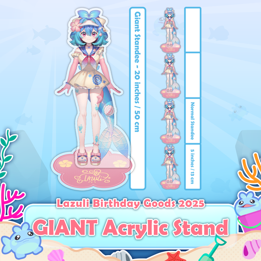 Lazuli : GIANT ACRYLIC STAND
